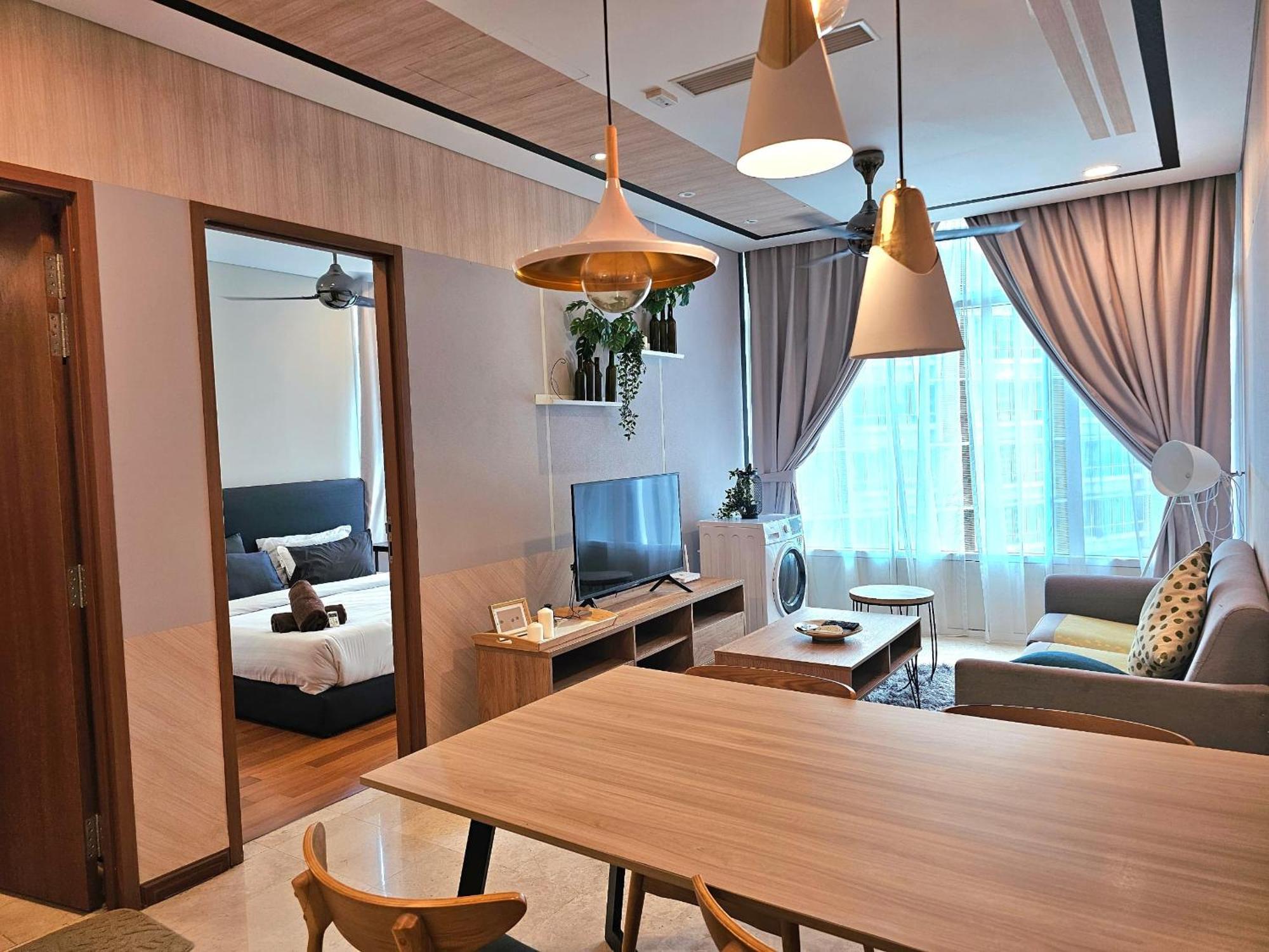 De Apartment Sky At Klcc Kuala Lumpur Eksteriør bilde